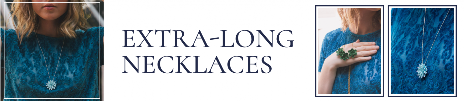 Extra long necklace