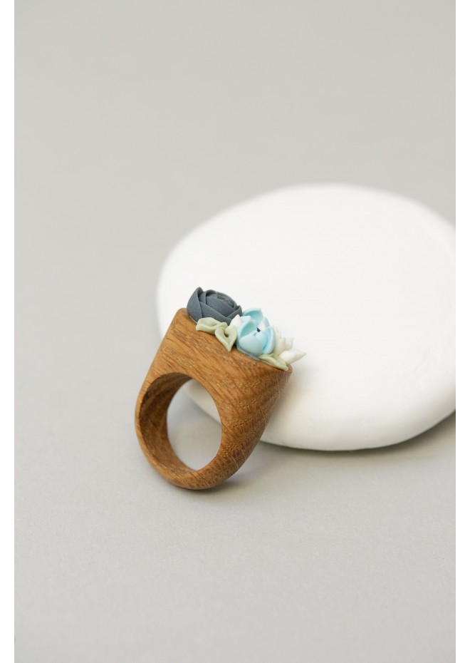 Exquisite Handcrafted Wooden Ring