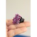 Purple Succulent Ring