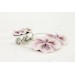 Handmade Pansy Clip-On Earrings – Lightweight & Adjustable