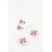 Handmade Pansy Clip-On Earrings – Lightweight & Adjustable