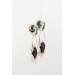Handmade Pansy Clip-On Earrings – Lightweight & Adjustable