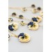 Handmade Pansy Flower Necklace – Elegant & Comfortable