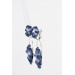 Handmade Pansy Clip-On Earrings – Lightweight & Adjustable