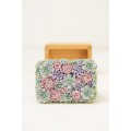 Handcrafted Wooden Jewelry Box with Pastel Succulents – EtenIren