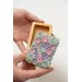 Handcrafted Wooden Jewelry Box with Pastel Succulents – EtenIren