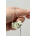 Pastel Succulent Garden Necklace – Handmade Floral Polymer Clay Jewelry
