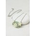 Pastel Succulent Garden Necklace – Handmade Floral Polymer Clay Jewelry