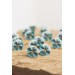 Blue-Gray Pansy Flower Earrings | Hypoallergenic Handmade Studs
