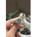 Succulent Bouquet Earrings | Lilac, Blue & Green Handmade Studs
