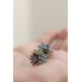 Succulent Bouquet Earrings | Lilac, Blue & Green Handmade Studs