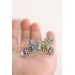 Versatile Succulent Ear Cuffs with Matching Studs – Hypoallergenic Jewelry Set
