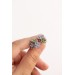 Succulent Bouquet Earrings | Lilac, Blue & Green Handmade Studs