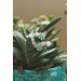 Succulent Ear Climbers with Matching Studs – Handmade Pastel Clay Set