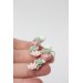 Versatile Succulent Ear Cuffs with Matching Studs – Hypoallergenic Jewelry Set