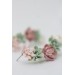 Versatile Succulent Ear Cuffs with Matching Studs – Hypoallergenic Jewelry Set