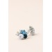 Succulent Bouquet Earrings – Handmade in Pastel Clay