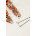 Becoming You — Handmade Terracotta Floral Necklace