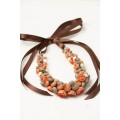 Becoming You — Handmade Terracotta Floral Necklace