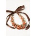 Becoming You — Handmade Terracotta Floral Necklace