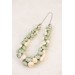 Sage & Ivory Rose Floral Necklace