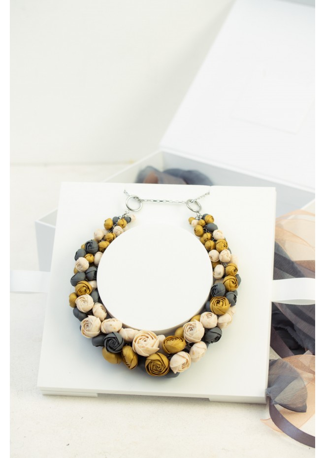 Serendipity – Handmade Floral Necklace 
