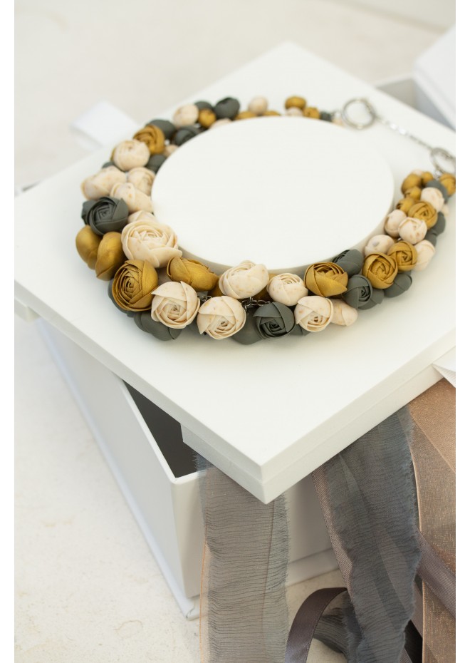 Serendipity – Handmade Floral Necklace 