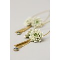 Chrysanthemum Flower Earrings