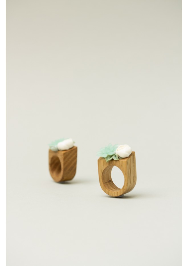 Exquisite Handcrafted Wooden Ring