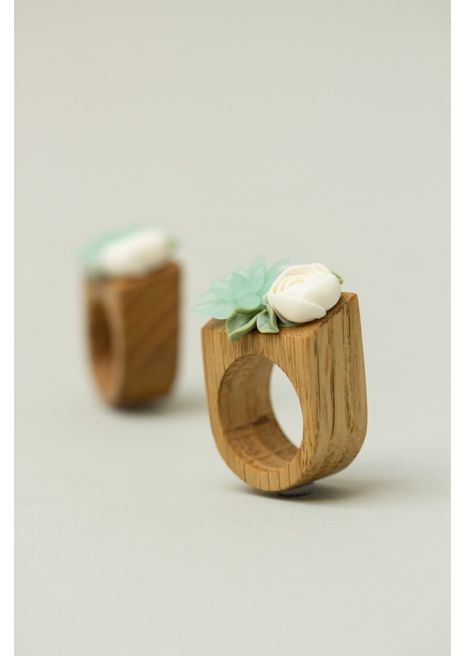 Exquisite Handcrafted Wooden Ring