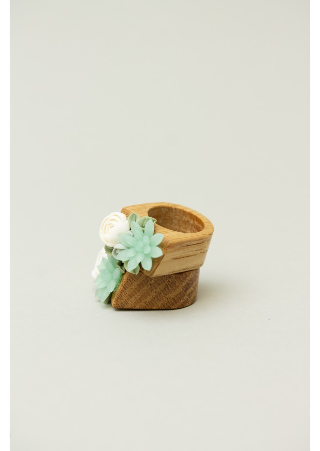 Exquisite Handcrafted Wooden Ring