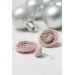 Cozy Crochet Flower Stud Earrings