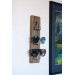Wall Mounted Glasses Holder with Sculptural Noses