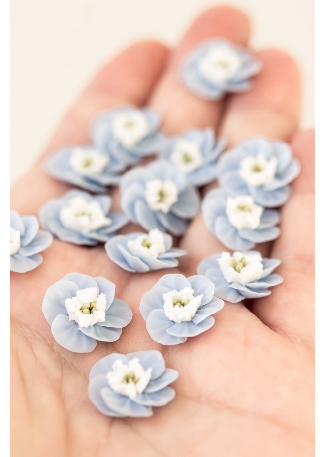 Floral Stud Earrings – Delicate Botanical Bridal Design