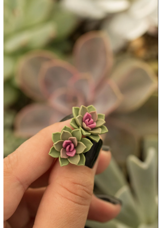 Custom Order for Diana – Handmade Polymer Clay Earrings