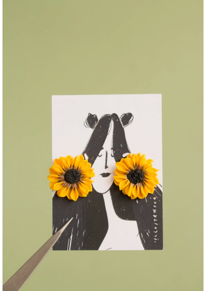 Custom Order for Diana – Handmade Polymer Clay Earrings