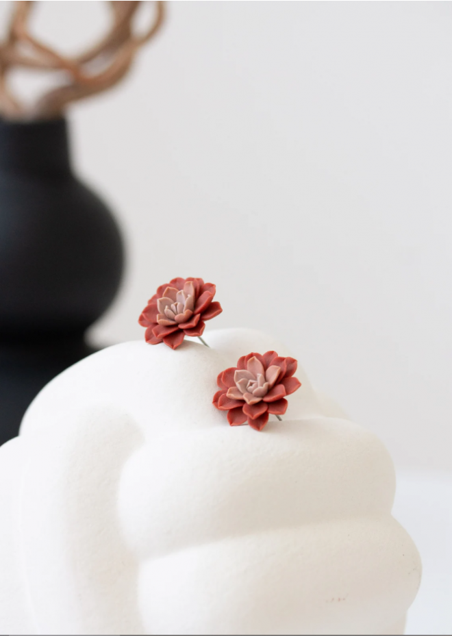 Custom Order for Diana – Handmade Polymer Clay Earrings