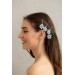 Blue Succulent Hairpin