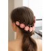 Pink Succulent Hairpin