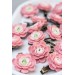 Pink Succulent Hairpin