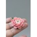 Pink Succulent Hairpin