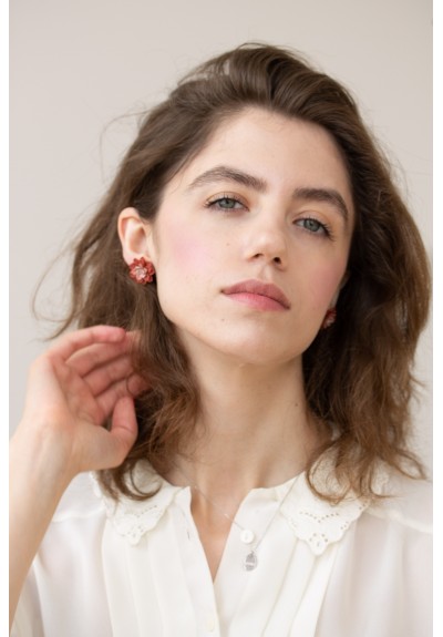 Terracotta Hypoallergenic Succulent Studs