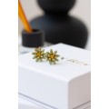 Green Hypoallergenic Succulent Studs