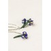 Iris Flower Pendant