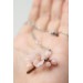 Sakura branch - Jewelry with Sakura flowers - Necklace with spring flowers