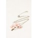 Sakura branch - Jewelry with Sakura flowers - Necklace with spring flowers