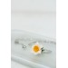 Daffodil Necklace, Flower Charm Necklace, March Birth Flower