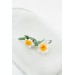 Daffodil Flower Earrings