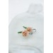 Carnation Earrings - Carnation Jewelry - January Birth Flower Gifts