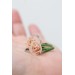 Carnation Earrings - Carnation Jewelry - January Birth Flower Gifts
